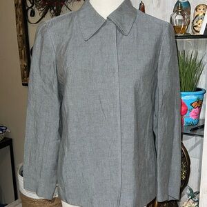 Lafayette New York 148 petite women’s size 10, blazer 100% linen
